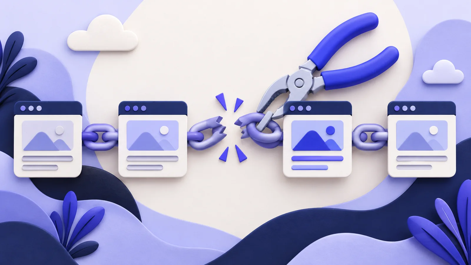 Иллюстрация к статье «Ошибка 404: как найти битые ссылки на сайте»