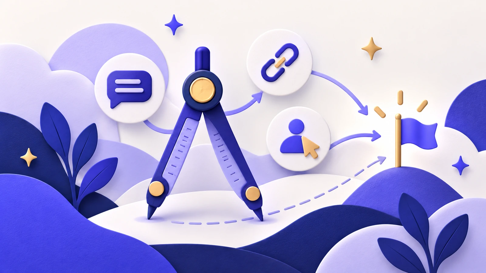 Иллюстрация к статье «GEO-продвижение сайта: что измерять»